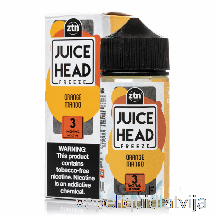 Freeze Apelsīnu Mango - Sulas Galva - 100ml 6mg Vape šķidrums